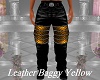 Leather Baggy Yellow
