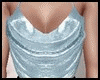 Shinny Blue Blouse
