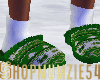 Christmas Slippers Green