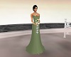 Bridesmaid Gown Green