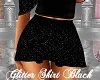 Glitter Skirt Black Rl