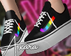 A| Rainbow Sneakers