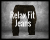 Relax Fit Jeans Brown