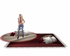 pillows rugs and poses