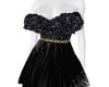 B Black Mini Dress