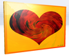 IMVU+ Swirl Heart Orange