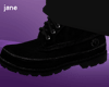 [JA] male black shoes