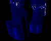 blue cowgirl heels