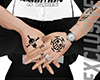 ♛Kris Hands Tattoo