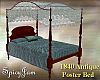 Antq 1840 Canopy Bed Blu