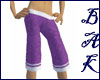 Long Purple Shorts