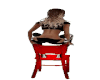 slow twerk red chair