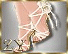 ZY: Wedding Cream Heels