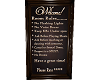 Custom Rules Sign