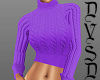 Purple TurtleneckSweater