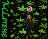 Weed mobile backdrop