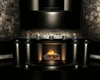 Metal Art Fireplace