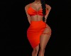 Z| Orange Spring Dress
