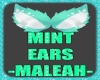 ✧ Mint Ears ✧