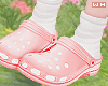 w. Cutie Rose Crocs