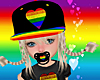 Kids LGBT Pride Hat V2