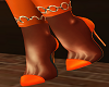Autumn Orange Heels