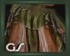GS Boho Green Lace Skirt