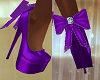 FG~ Purple Bow Heels