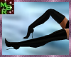 Black thigh boots for PF