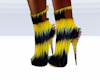 Black/Yellow Boots