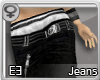 -e3- Black Jeans F # Hot