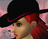 (MSis)Bl.&Red CowgirlHat
