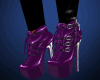 ~Diva~Purple Shine Boots