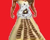 Bronze brides maid dress