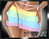 [BGD]Pastel Wrap Skirt