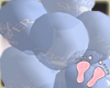 Baby Shower Blue Balloon