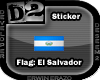 [D2] Flag El Salvador