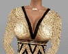 VESTIDO SEXI DORADO