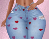 VDay Heart Jeans