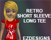 Retro Female SS Long Tee
