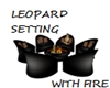 LEOPARD SETTING/AND FIRE