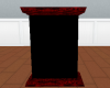 Black/Red Pedestal