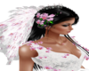 Orchid wedding veil UA