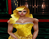 gold velvet corsett
