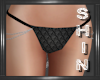 Chain Bikini Bottom BLK