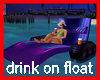 drink on float