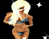 Animated bikini blue