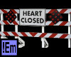 !Em Heart Closed Sticker