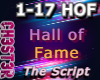 The Script  Hall of Fame