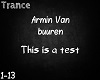 Armin - This is a test 1